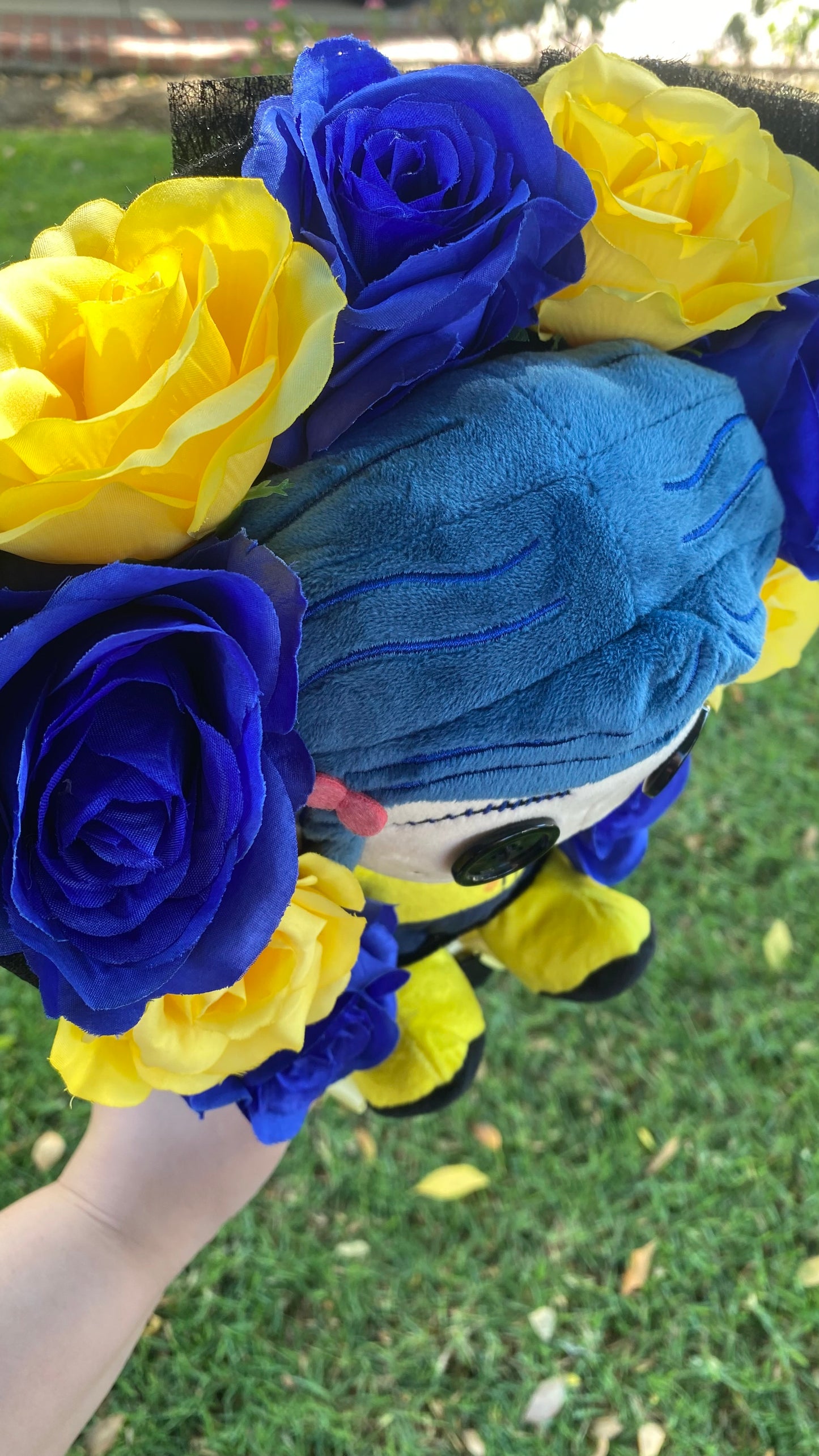 cora cutie big spooky plush bouquet