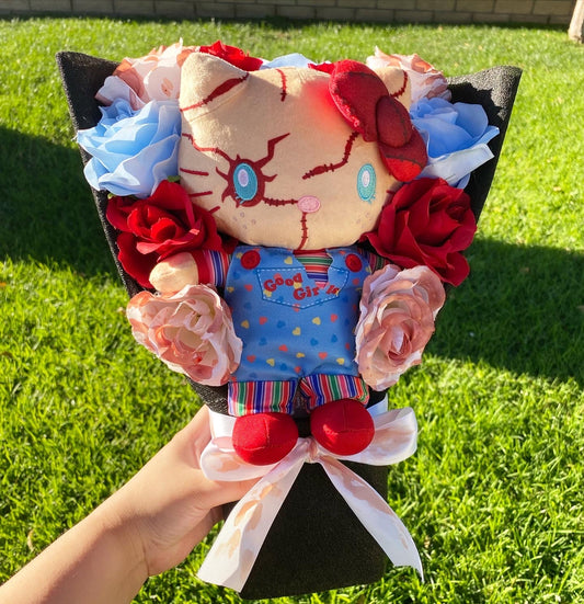 killer kitty big artificial plush bouquet