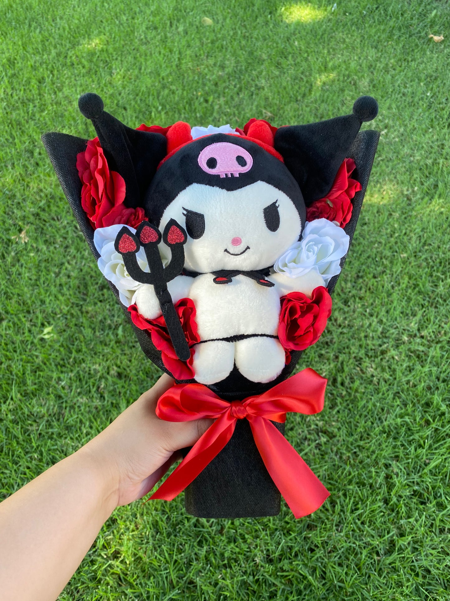 PREORDER/ SHIPS OUT OCT 20 red devil big plush bouquet