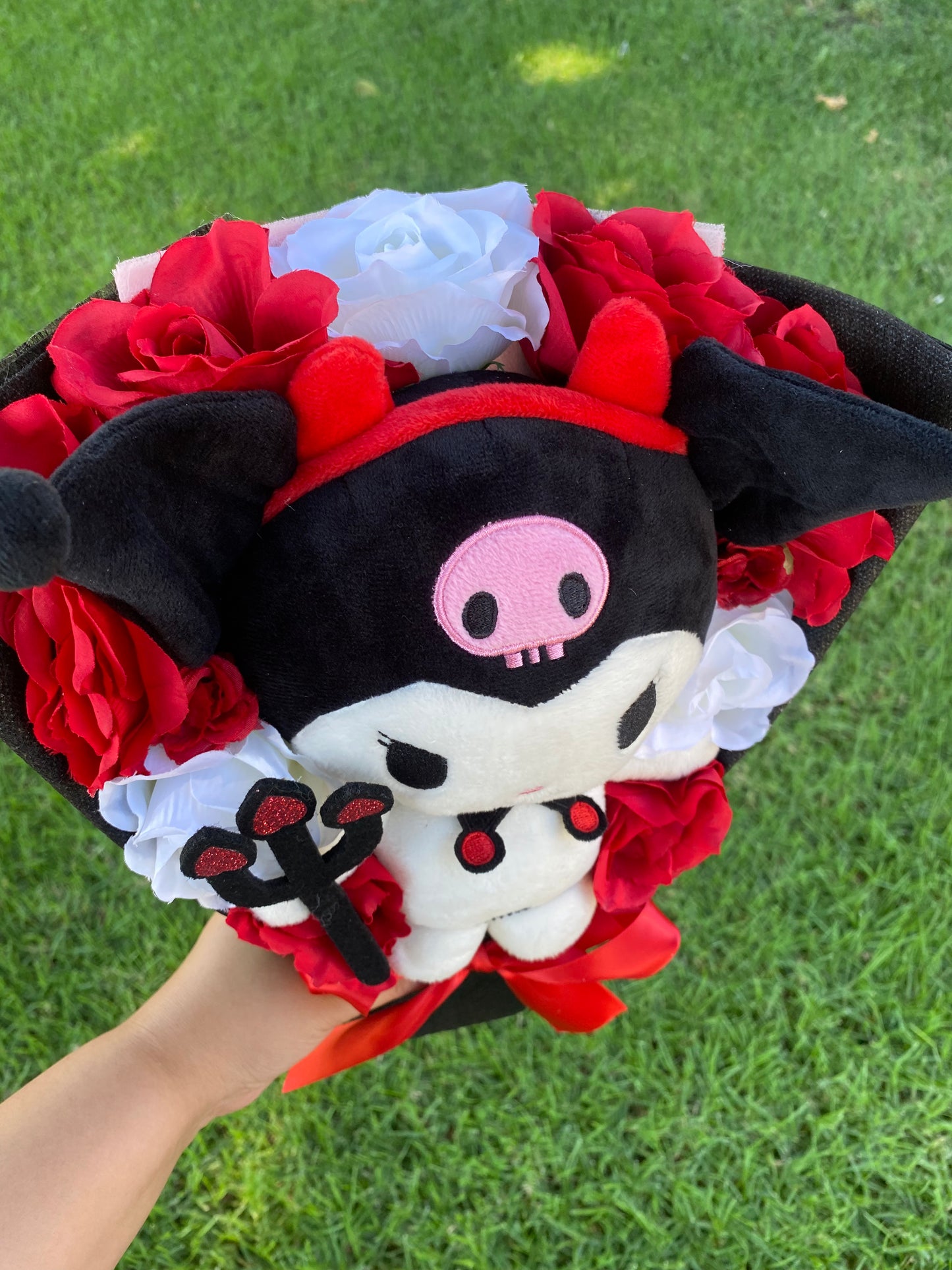 PREORDER/ SHIPS OUT OCT 20 red devil big plush bouquet