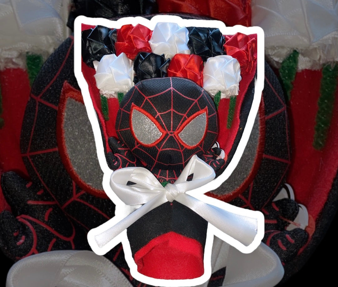 handmade rose plush bouquet style 14