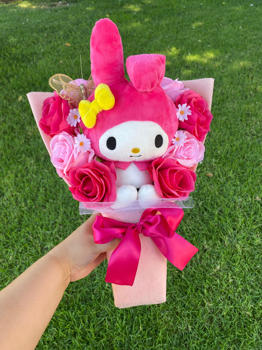 pink lover big plush bouquet