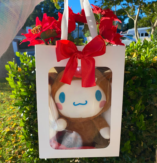 holiday plush bouquet bag style 1