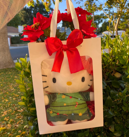 holiday plush bouquet bag style 2