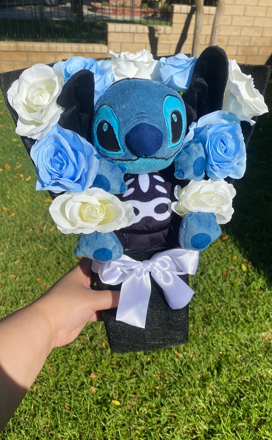 skeleton cutie big spooky plush bouquet