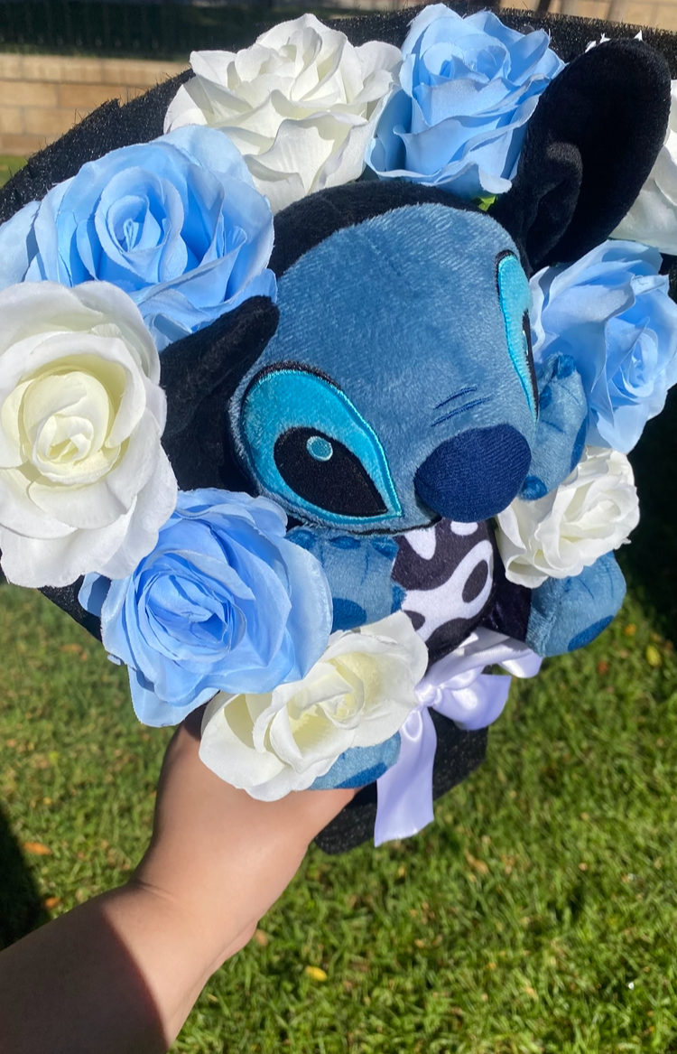 skeleton cutie big spooky plush bouquet