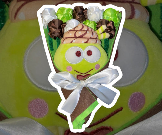 handmade rose plush bouquet style 2